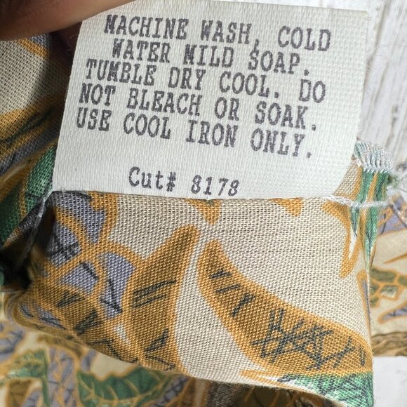 Vintage Tori Richard Shirt Mens XL Hawaiian Honolulu Surf Paradise Island - Picture 10 of 12